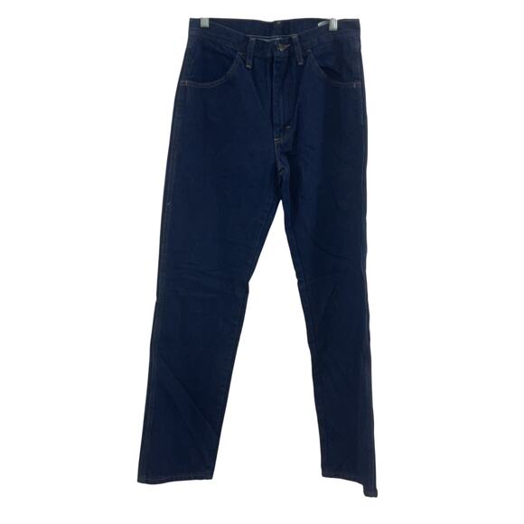 NWT Rustler by Wrangler Jeans Men's Regular Fit 31x32 Dark Blue Straight Cotton - Picture 1 of 5